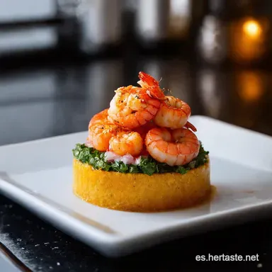 Tartar de Langostinos F&aacute;cil Receta de Chiringuito en Casa Tarjeta de receta