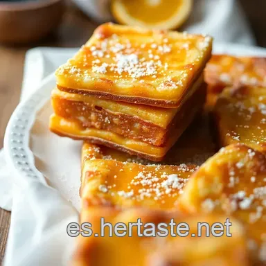 Torrijas de Naranja Receta: &iexcl;El Toque Andaluz Secreto! Tarjeta de receta