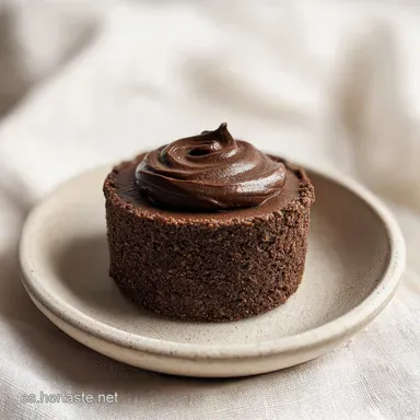 Torta Mousse Caf&eacute; Chocolate: 8 Personas Tarjeta de receta