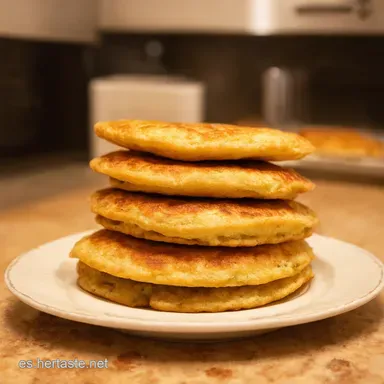 Tortitas Receta Las Tortitas de At&uacute;n de la Abuela Tarjeta de receta