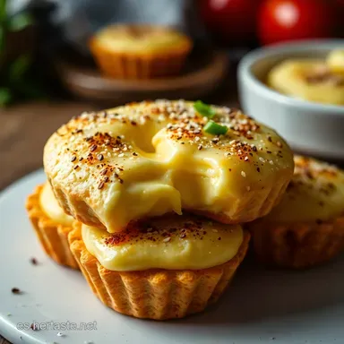 Tortitas de Queso F&aacute;ciles: &iexcl;La Receta M&aacute;s Cremosa! Tarjeta de receta