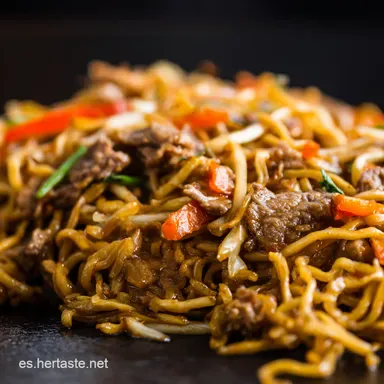 Salsa Yakisoba Casera &iexcl;M&aacute;s F&aacute;cil Imposible! Receta Express Tarjeta de receta