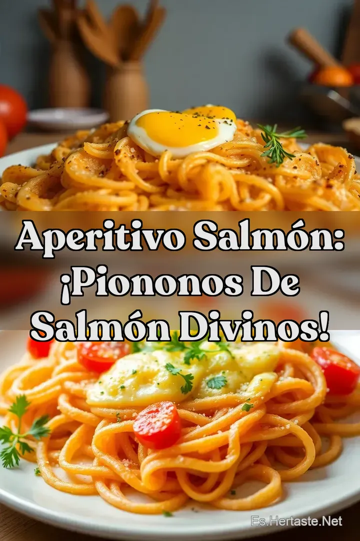 Aperitivo Salm&oacute;n: &iexcl;Piononos de Salm&oacute;n Divinos!