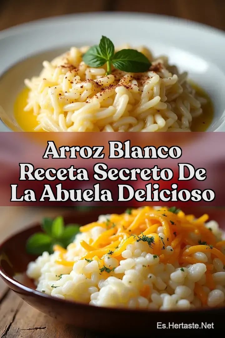 ARROZ BLANCO Receta Secreto de la Abuela Delicioso