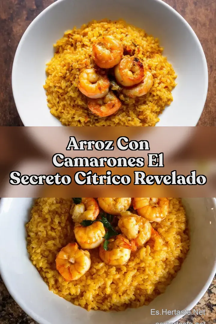Arroz con Camarones El Secreto C&iacute;trico Revelado