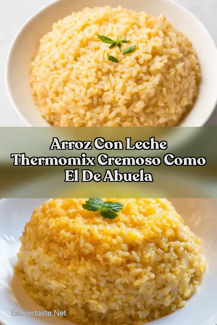 Arroz Con Leche Thermomix Cremoso Como el de Abuela