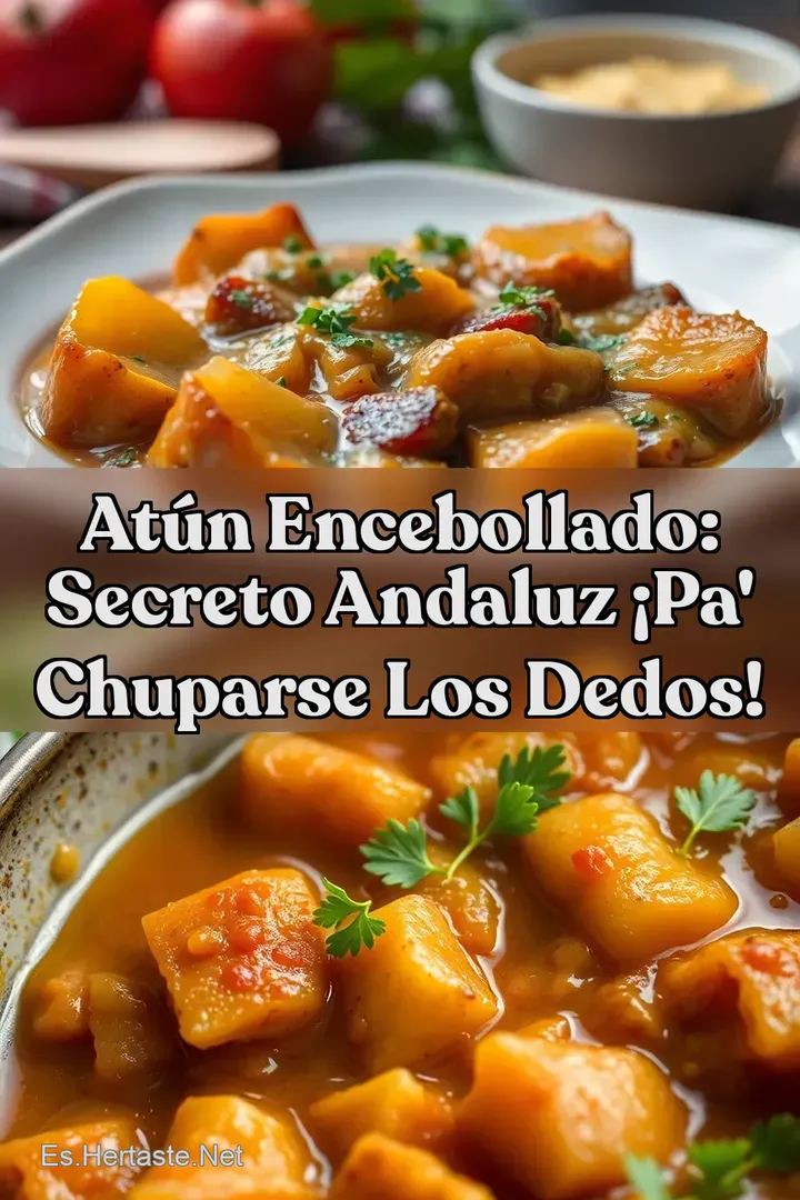 At&uacute;n Encebollado: Secreto Andaluz &iexcl;Pa Chuparse Los Dedos!