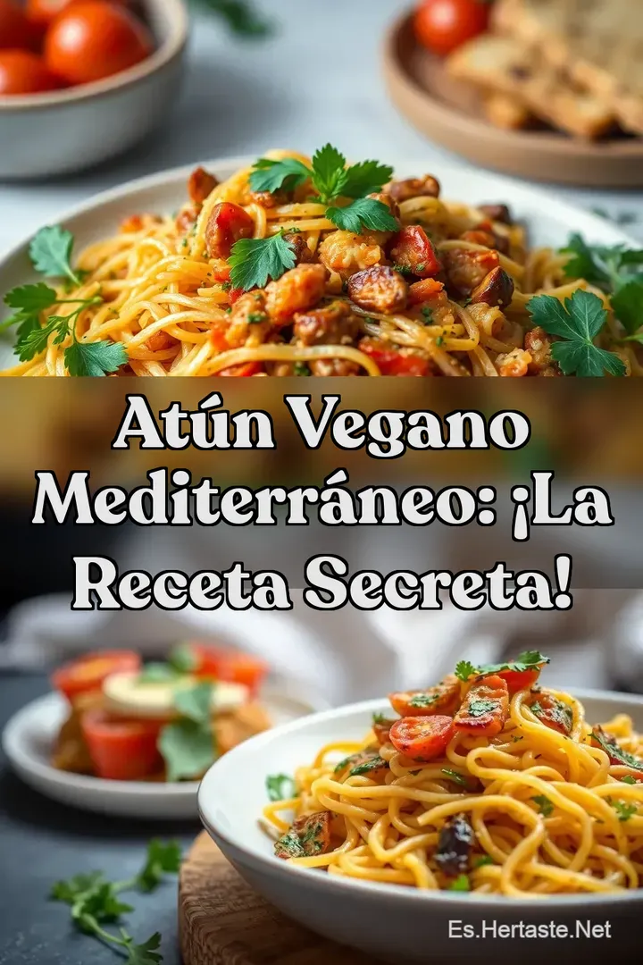 At&uacute;n Vegano Mediterr&aacute;neo: &iexcl;La Receta Secreta!