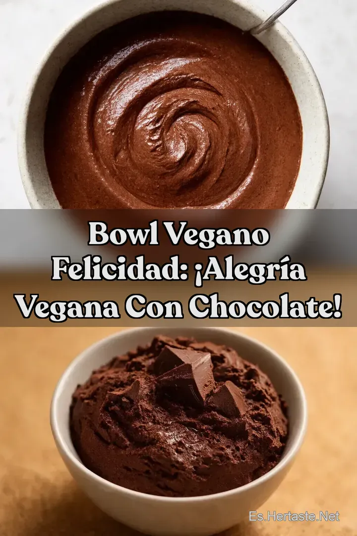 Bowl Vegano Felicidad: &iexcl;Alegr&iacute;a Vegana con Chocolate!