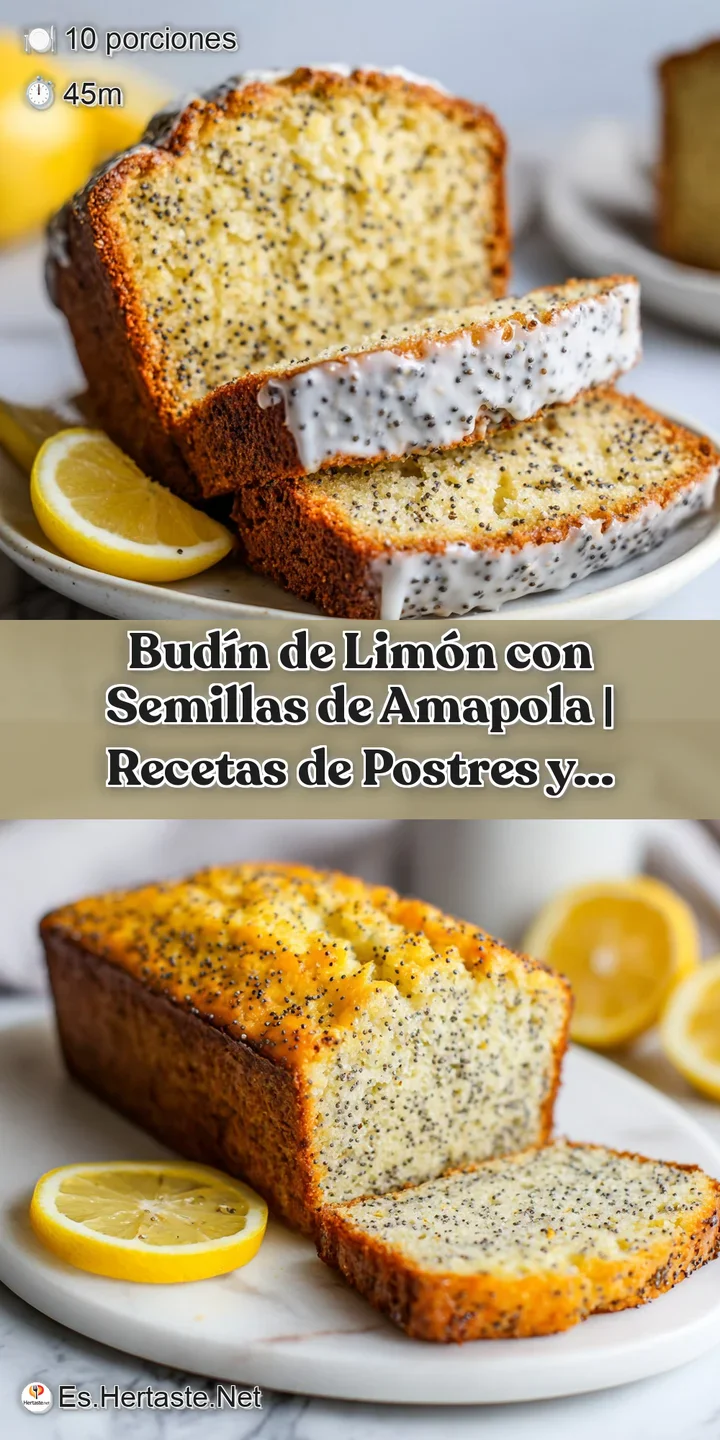 Close-up of a moist lemon loaf slice, highlighting its vibrant yellow hue and poppy seed texture.