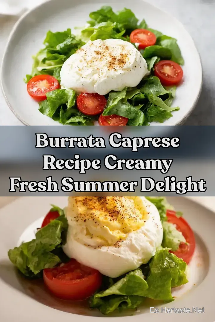 Burrata Caprese Recipe Creamy Fresh Summer Delight
