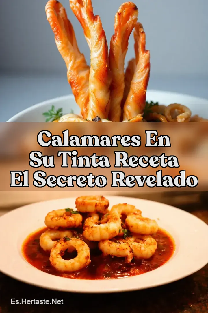 Calamares en su Tinta Receta El Secreto Revelado