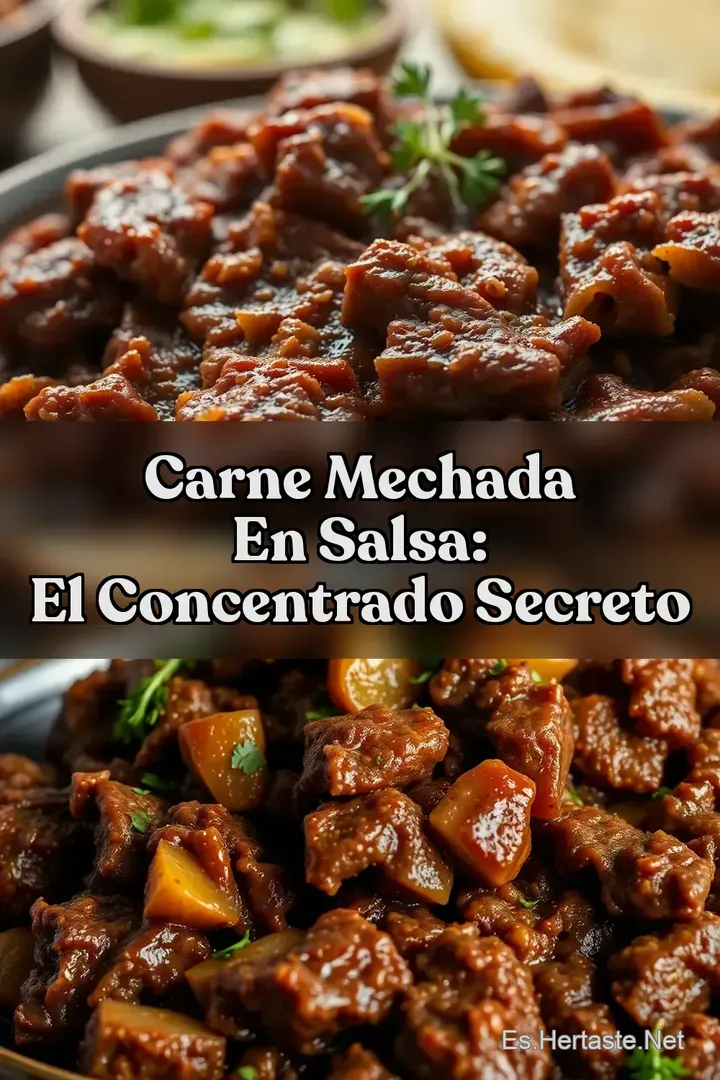 Carne Mechada En Salsa: El Concentrado Secreto