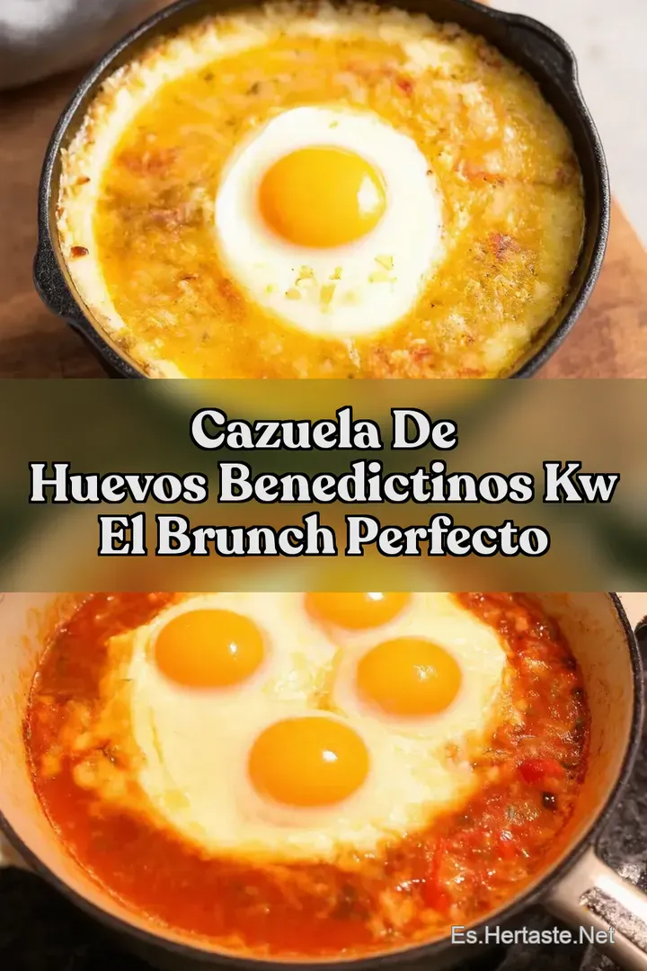 Cazuela de Huevos Benedictinos kw El Brunch Perfecto
