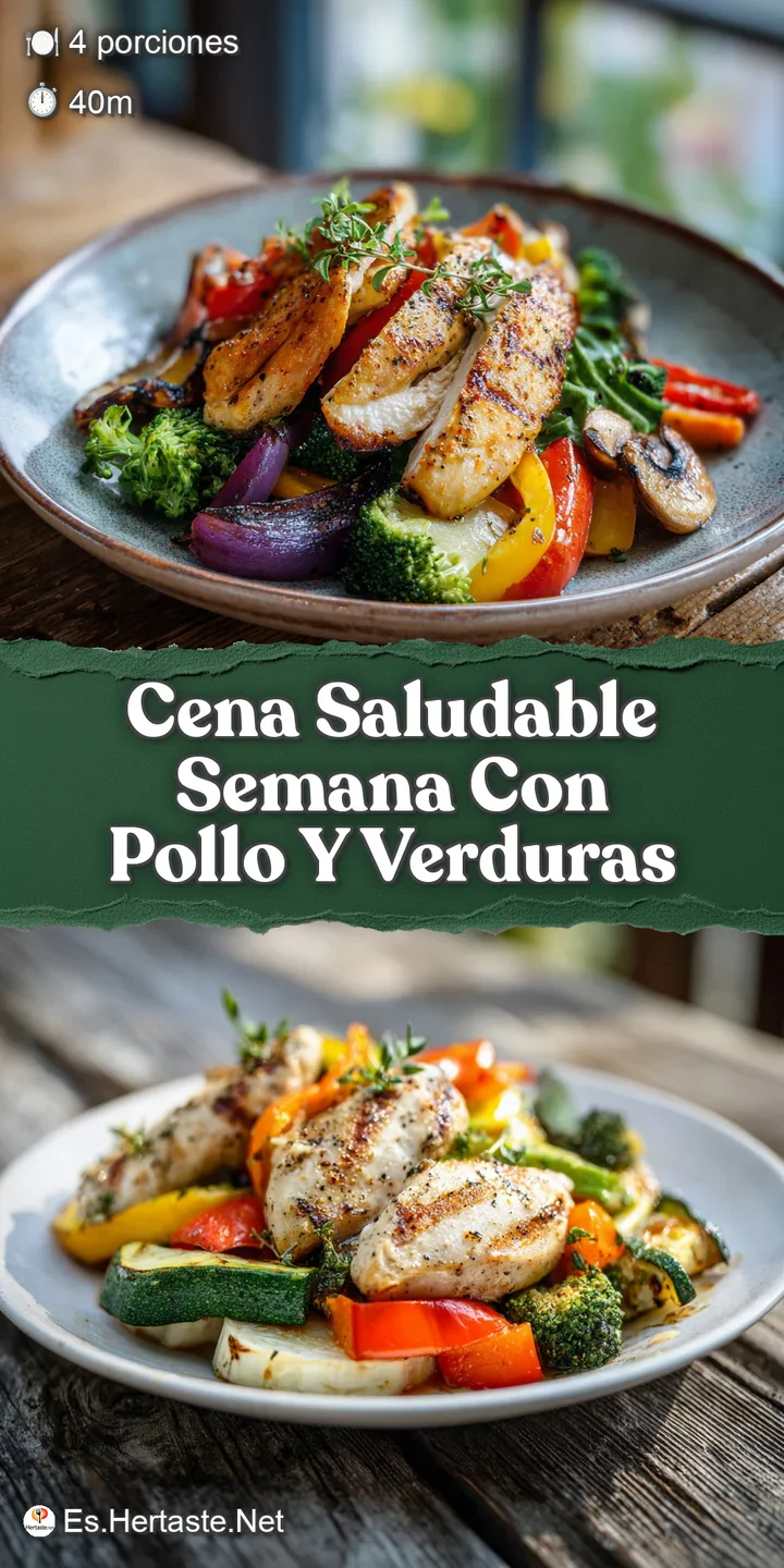 Close-up of juicy chicken and tender vegetables, showcasing the dish's vibrant colors, appealing textures, and healthy ing...
