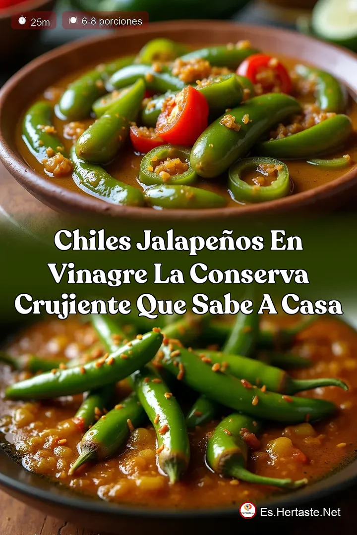Chiles Jalape&ntilde;os en Vinagre La Conserva Crujiente que Sabe a Casa