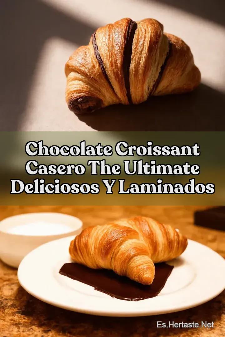 Chocolate Croissant Casero The Ultimate Deliciosos y Laminados