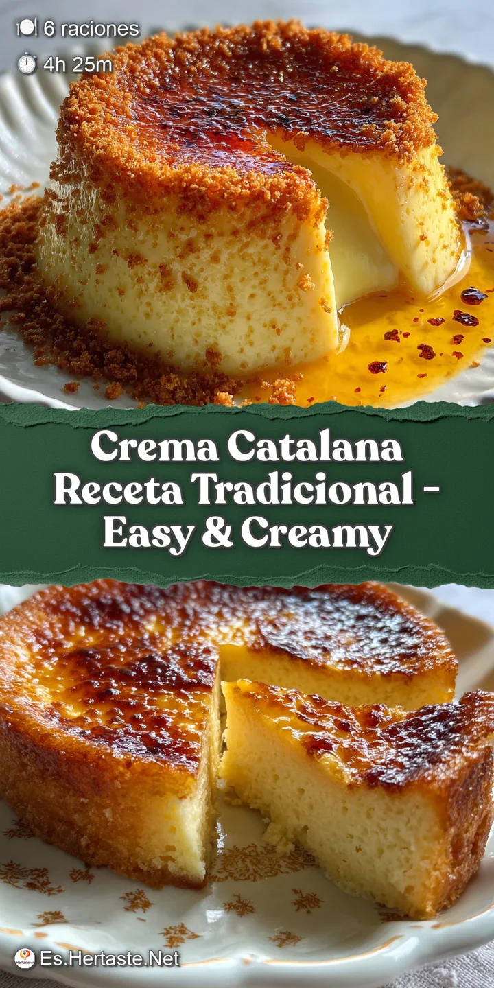 Close-up of cracked, caramelized sugar crust on rich crema catalana. Notice the varying shades of burnt caramel & the crea...