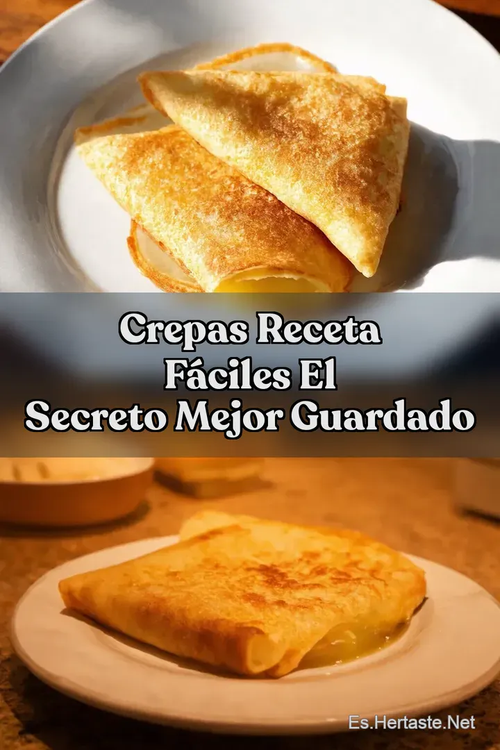 Crepas Receta F&aacute;ciles El Secreto Mejor Guardado
