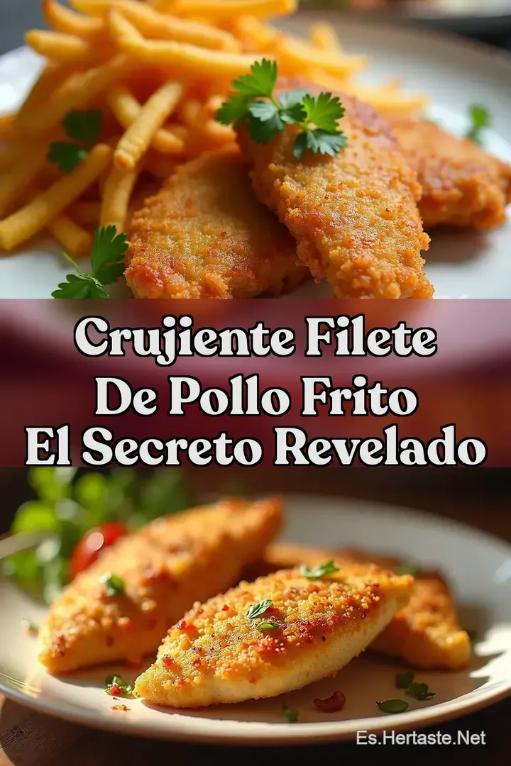 Crujiente Filete de Pollo Frito El Secreto Revelado