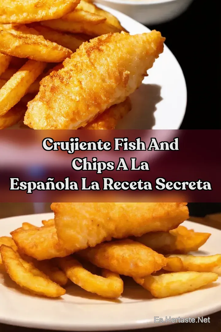 Crujiente Fish and Chips a la Espa&ntilde;ola La Receta Secreta