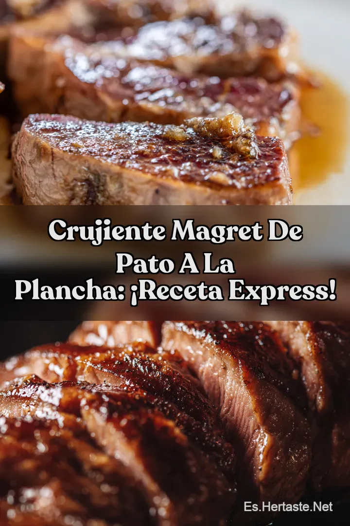 Crujiente Magret de Pato a la Plancha: &iexcl;Receta Express!