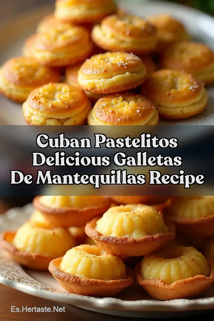 Cuban Pastelitos Delicious Galletas De Mantequillas Recipe