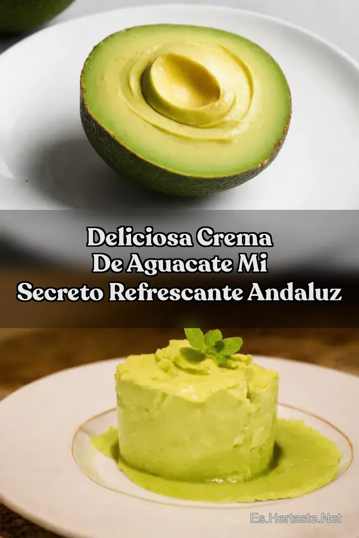 Deliciosa Crema de Aguacate Mi Secreto Refrescante Andaluz