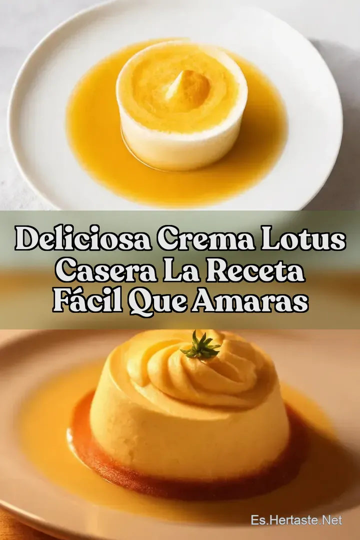 Deliciosa Crema Lotus Casera La Receta F&aacute;cil Que Amaras