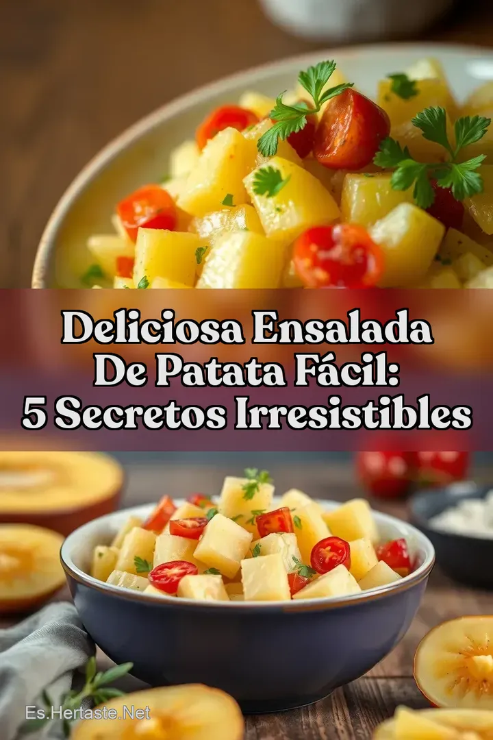 Deliciosa Ensalada de Patata F&aacute;cil: 5 Secretos Irresistibles