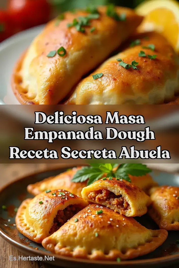 Deliciosa Masa Empanada Dough Receta Secreta Abuela