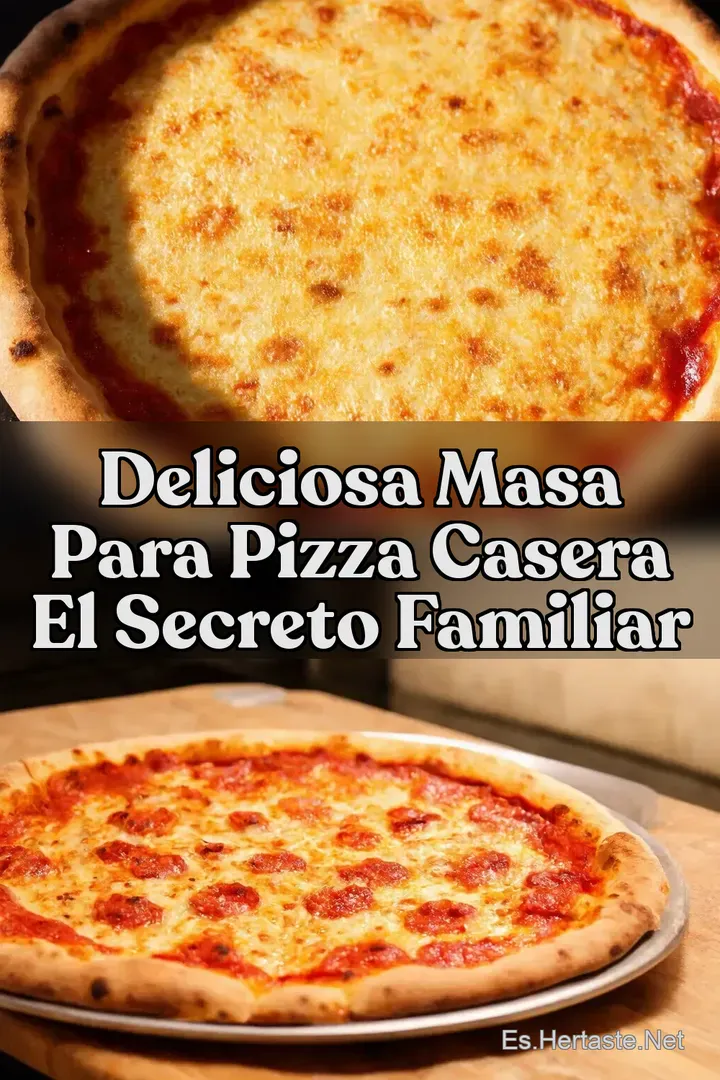 Deliciosa Masa Para Pizza Casera El Secreto Familiar