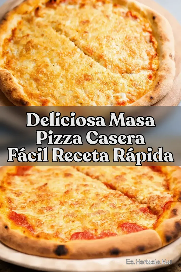 Deliciosa Masa Pizza Casera F&aacute;cil Receta R&aacute;pida