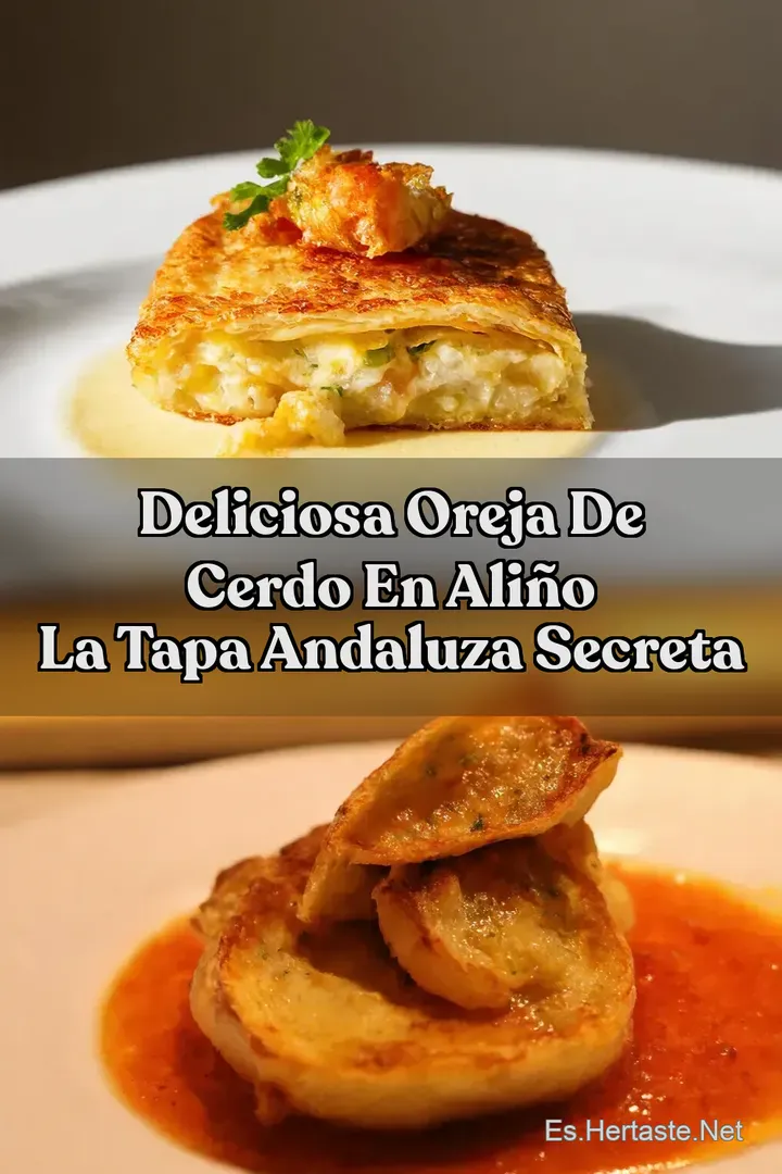 Deliciosa Oreja de Cerdo en Ali&ntilde;o La Tapa Andaluza Secreta