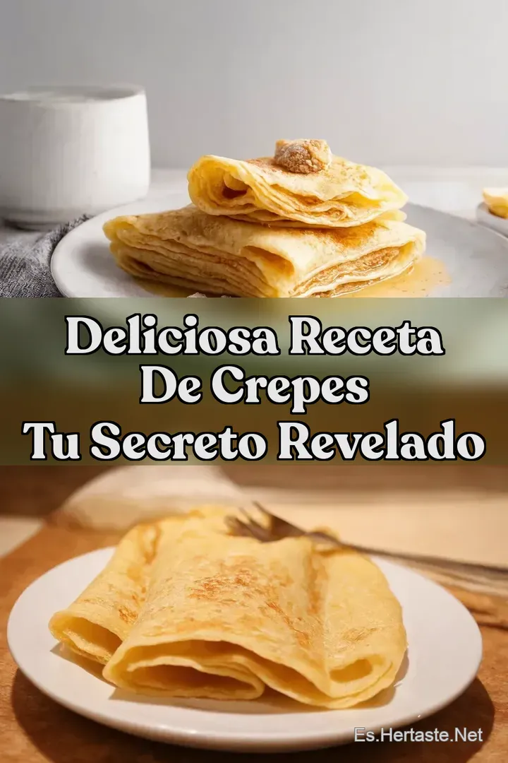 Deliciosa Receta de Crepes Tu Secreto Revelado