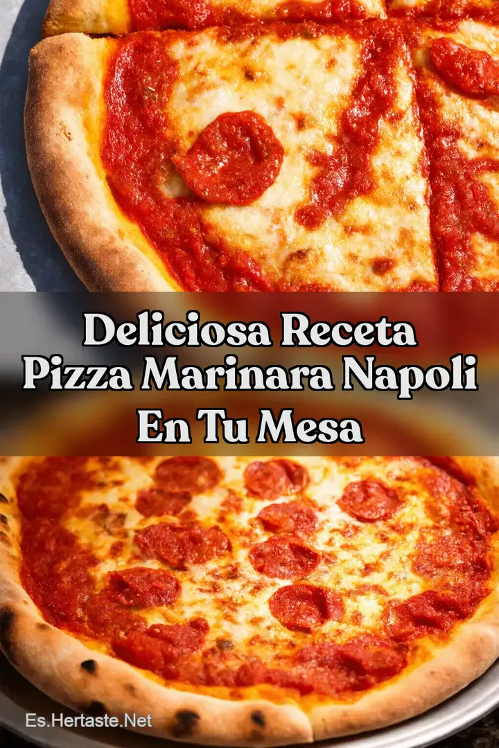 Deliciosa Receta Pizza Marinara Napoli en tu Mesa