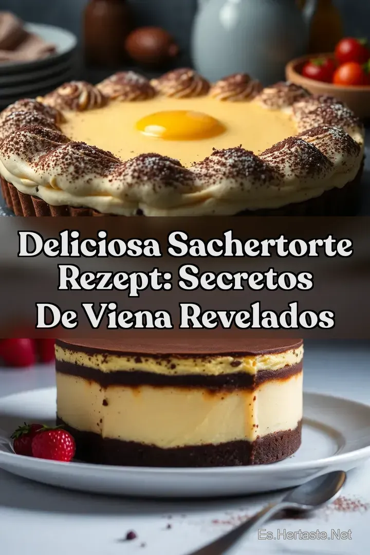 Deliciosa Sachertorte Rezept: Secretos de Viena Revelados