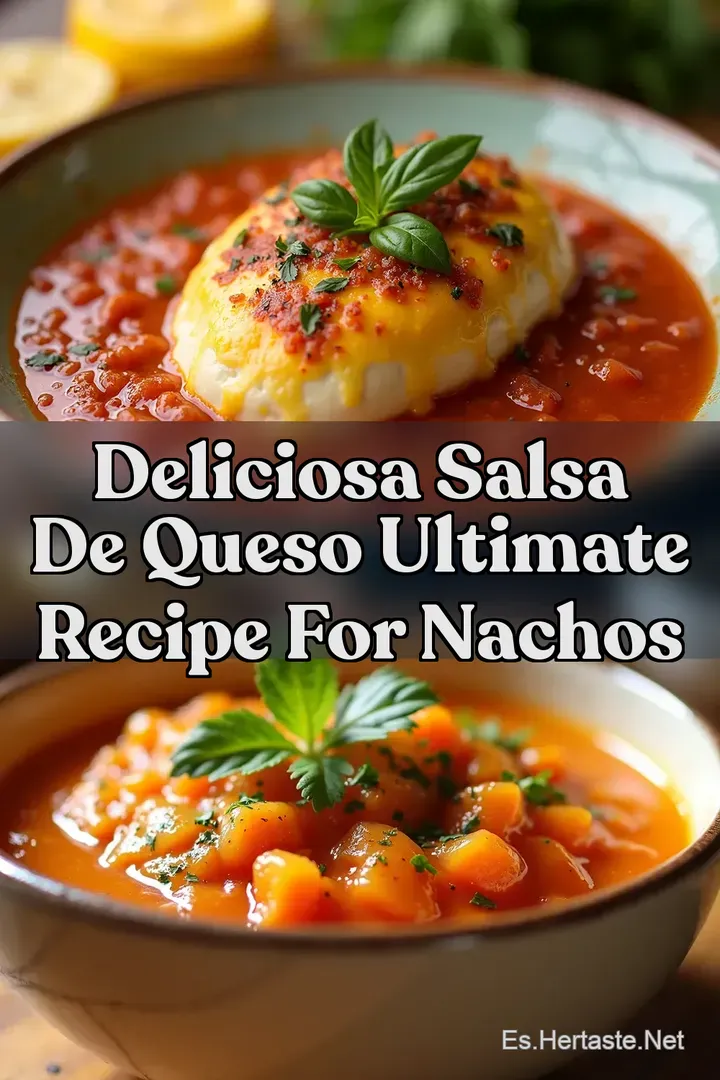 Deliciosa Salsa de Queso Ultimate Recipe for Nachos