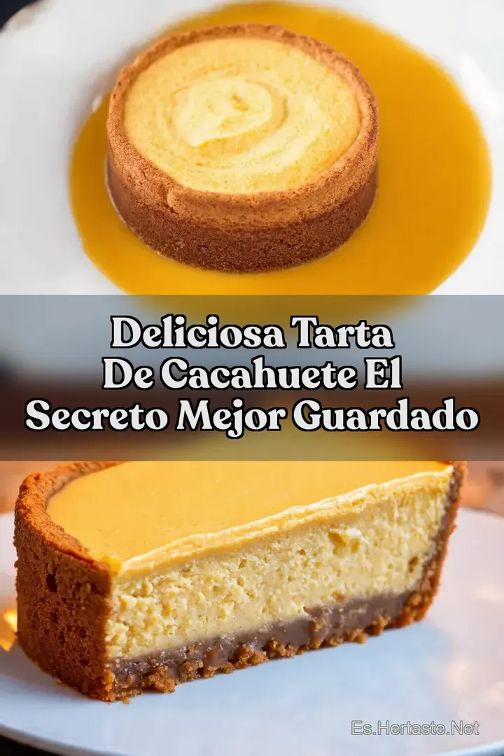 Deliciosa Tarta de Cacahuete El Secreto Mejor Guardado