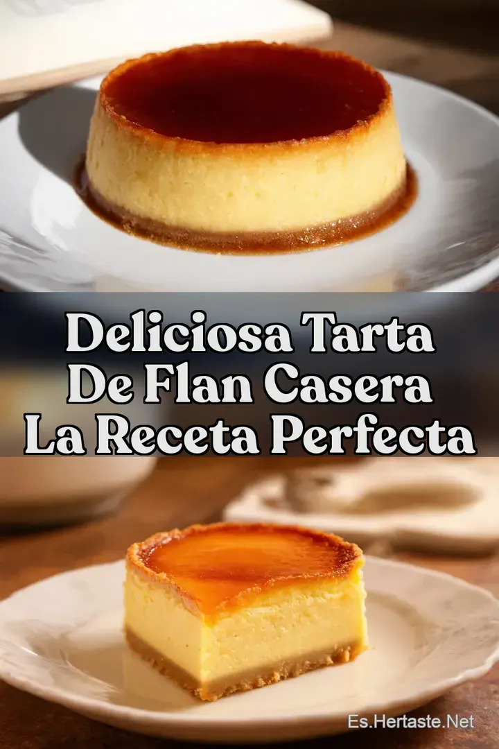 Deliciosa Tarta De Flan Casera La Receta Perfecta