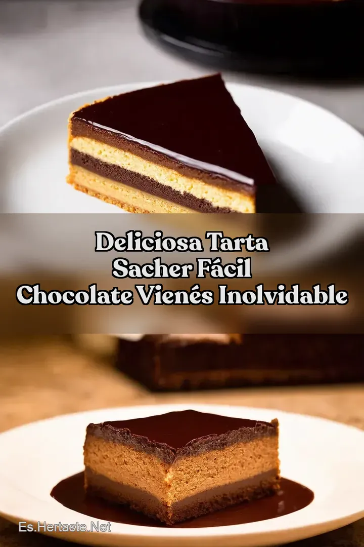Deliciosa Tarta Sacher F&aacute;cil Chocolate Vien&eacute;s Inolvidable