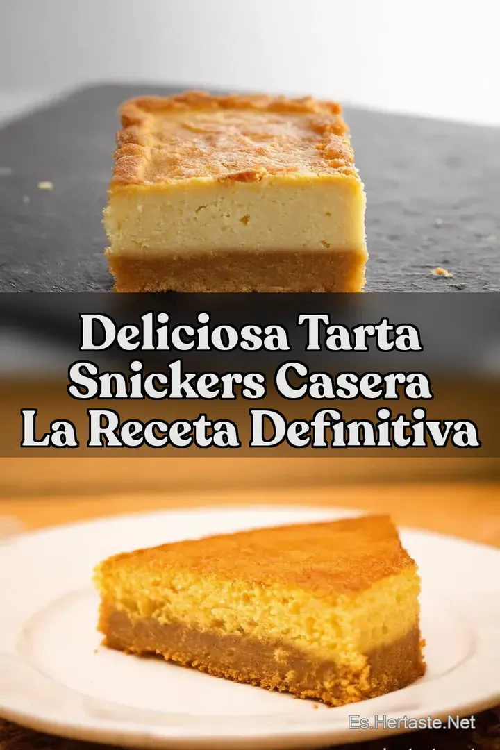 Deliciosa Tarta Snickers Casera La Receta Definitiva