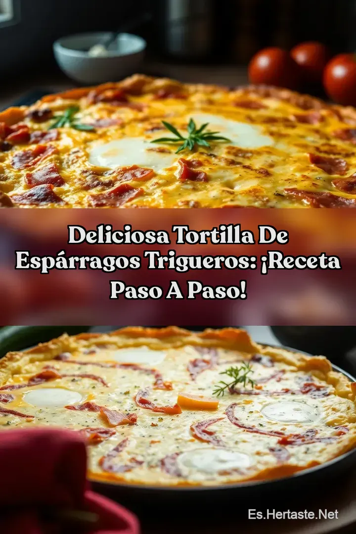Deliciosa Tortilla de Esp&aacute;rragos Trigueros: &iexcl;Receta Paso a Paso!