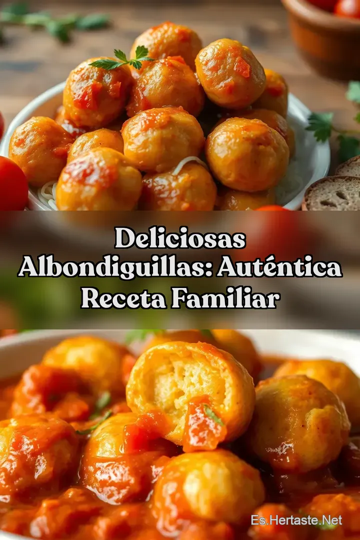 Deliciosas Albondiguillas: Aut&eacute;ntica Receta Familiar
