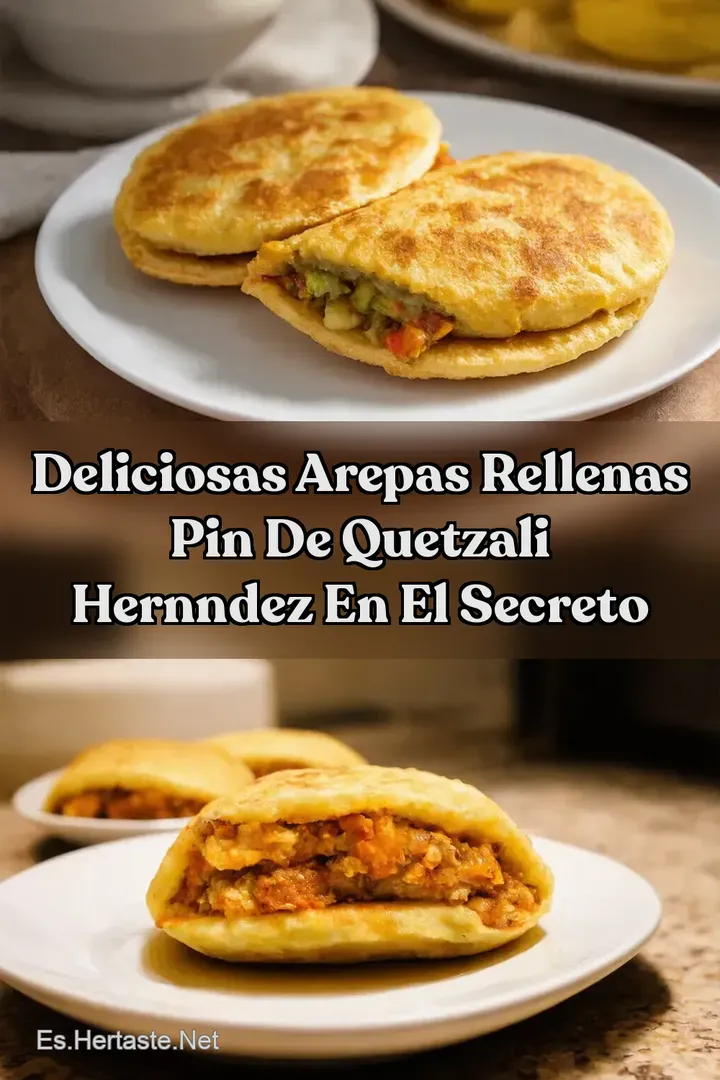 Deliciosas Arepas Rellenas Pin de Quetzali Hernndez en El Secreto