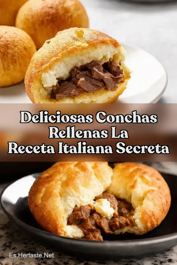 Deliciosas Conchas Rellenas La Receta Italiana Secreta