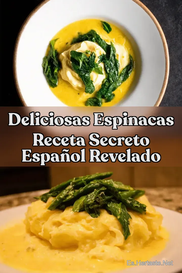 Deliciosas espinacas Receta Secreto Espa&ntilde;ol Revelado