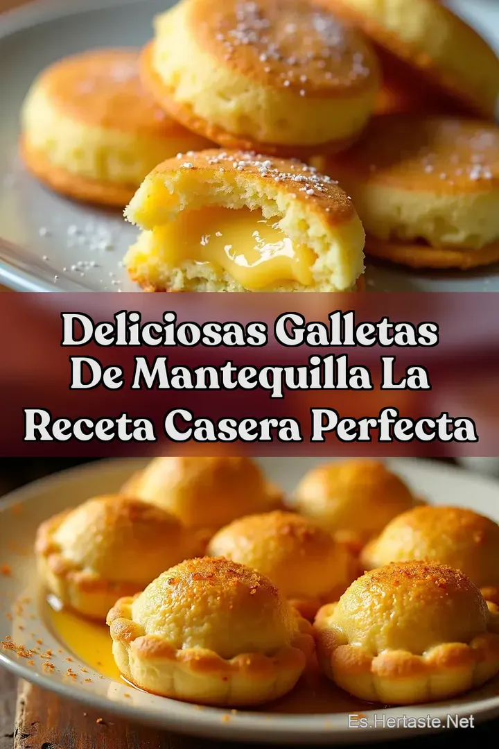 Deliciosas Galletas de Mantequilla La Receta Casera Perfecta