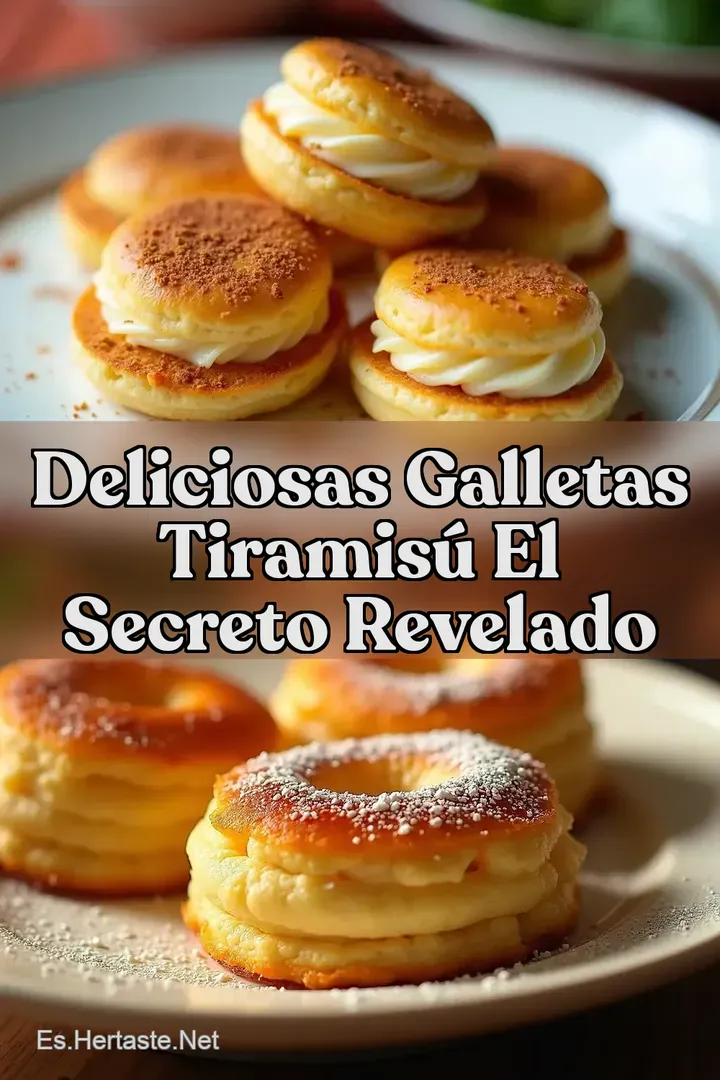 Deliciosas Galletas Tiramis&uacute; El Secreto Revelado