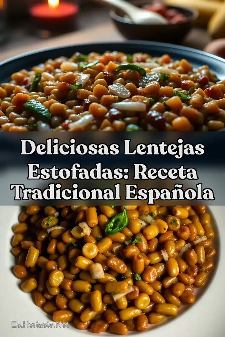 Deliciosas Lentejas Estofadas: Receta Tradicional Espa&ntilde;ola